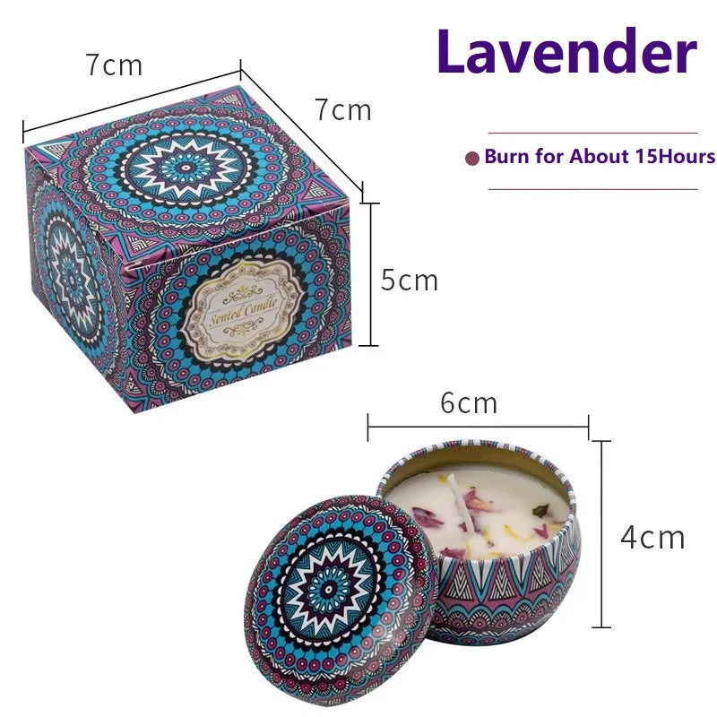 Zelvora ScentedLux™ — Luxury Vintage Aromatherapy Candle Set
