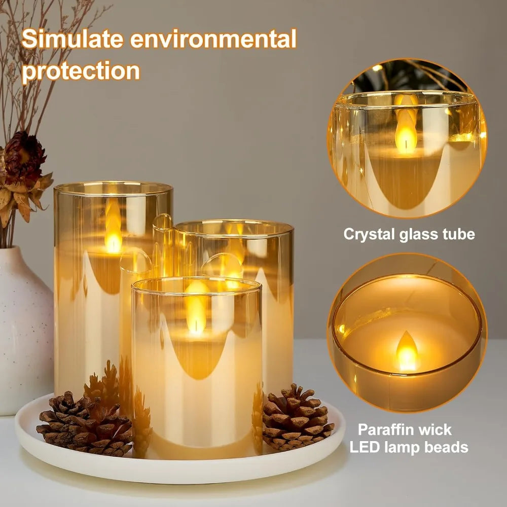 Zelvora Lumière Set™ — Luxury Flameless LED Candle Collection