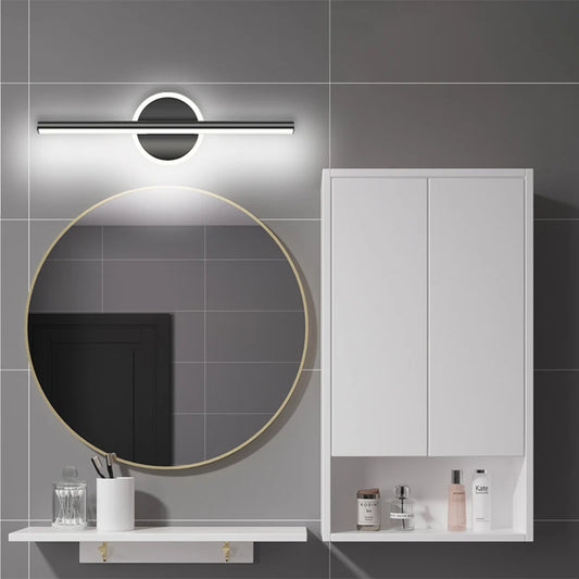 Zelvora LunaGlow™ — Modern LED Bathroom Mirror