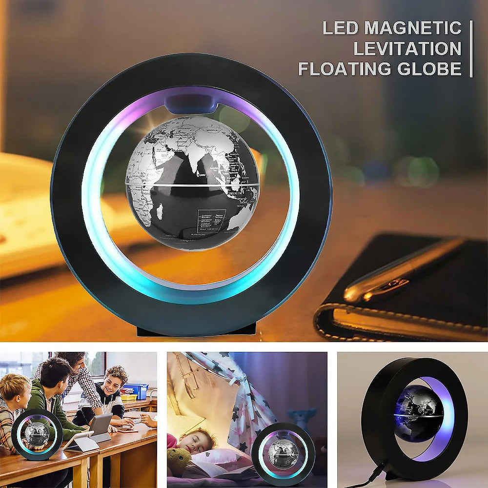 Zelvora LevitaLux™ — Magnetic Levitating Globe Lamp