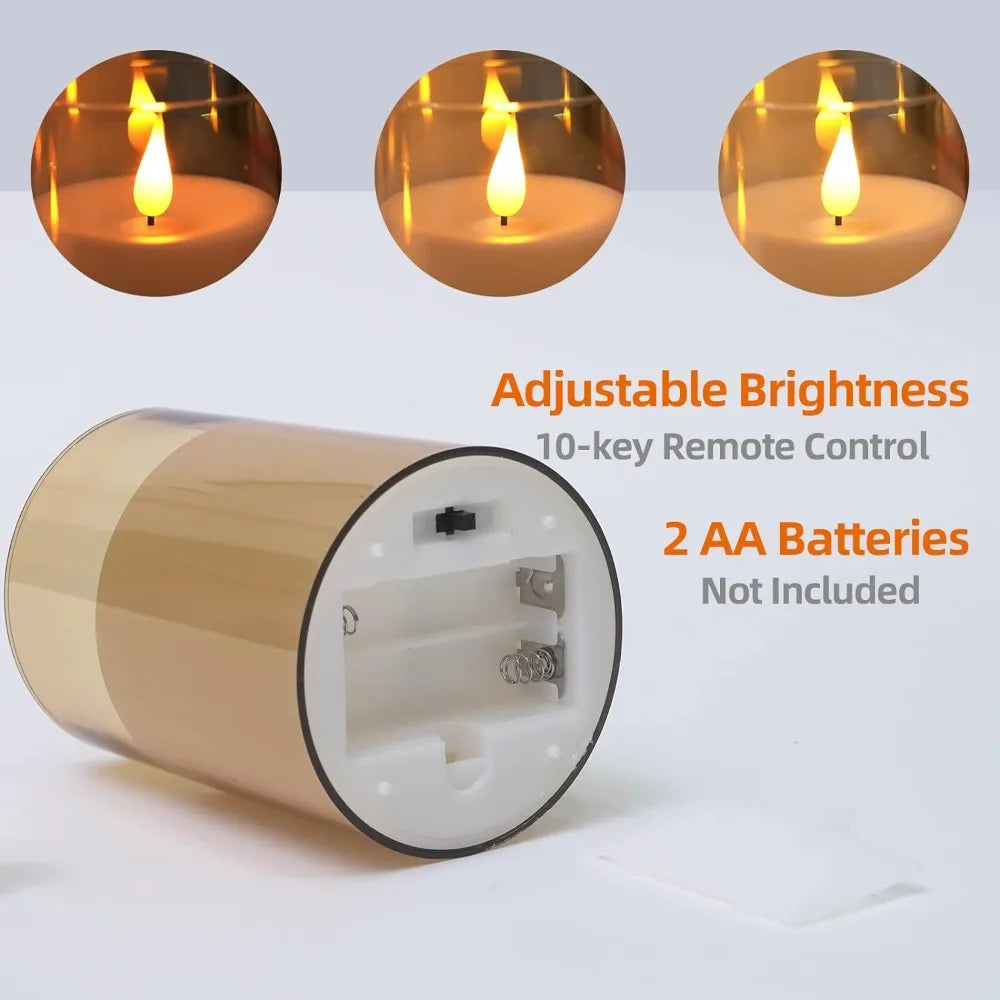 Zelvora Lumière Set™ — Luxury Flameless LED Candle Collection