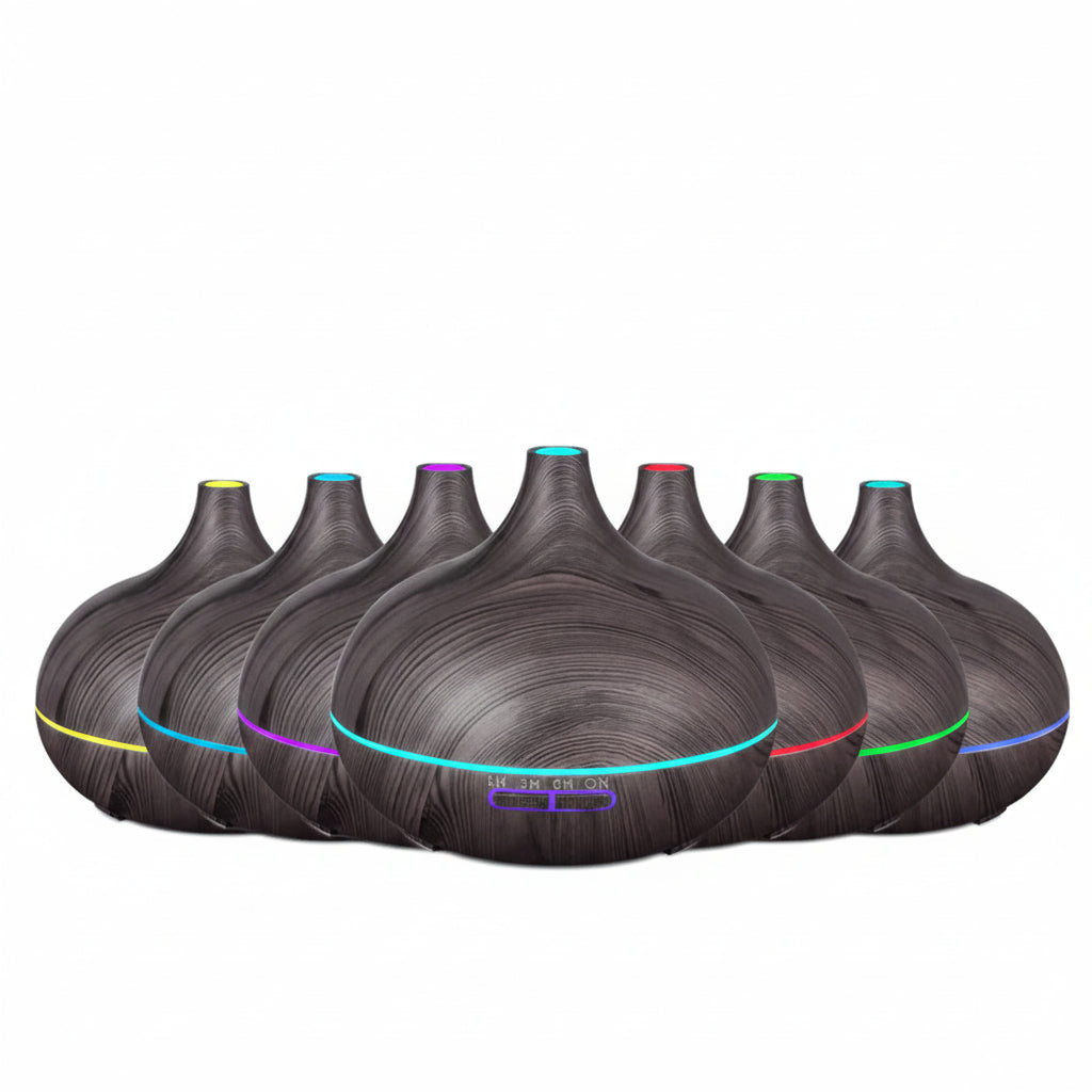 Zelvora AromaLux™ — Luxury Ultrasonic Essential Oil Diffuser