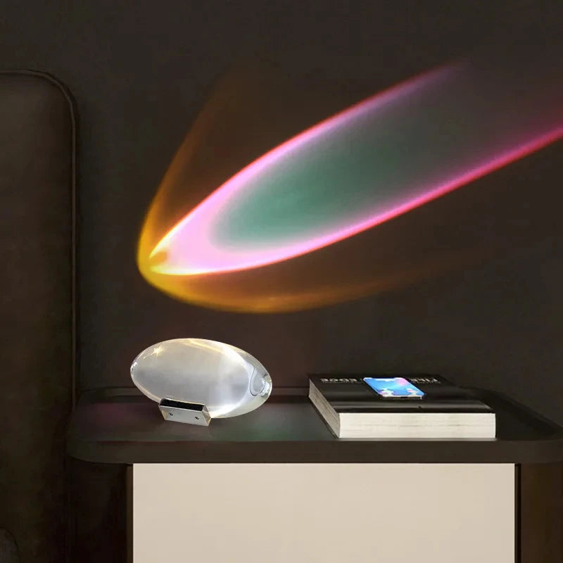 Zelvora CrystalArc™ — Luxury LED Crystal Table Lamp