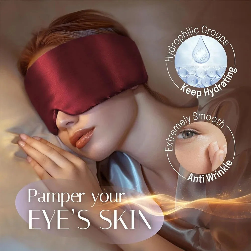Zelvora DreamVeil™ — Luxury Satin Sleep Mask