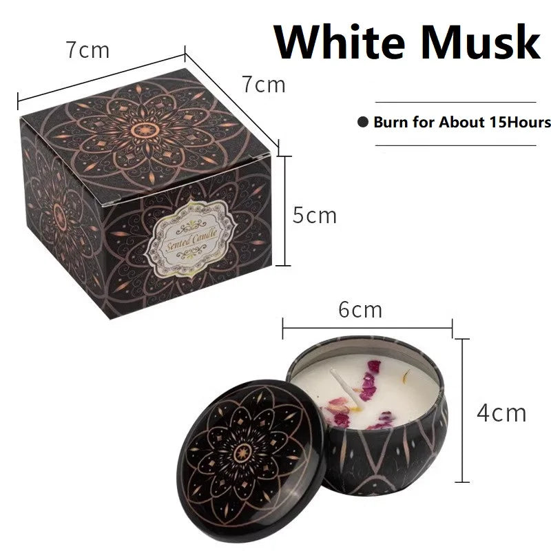 Zelvora ScentedLux™ — Luxury Vintage Aromatherapy Candle Set