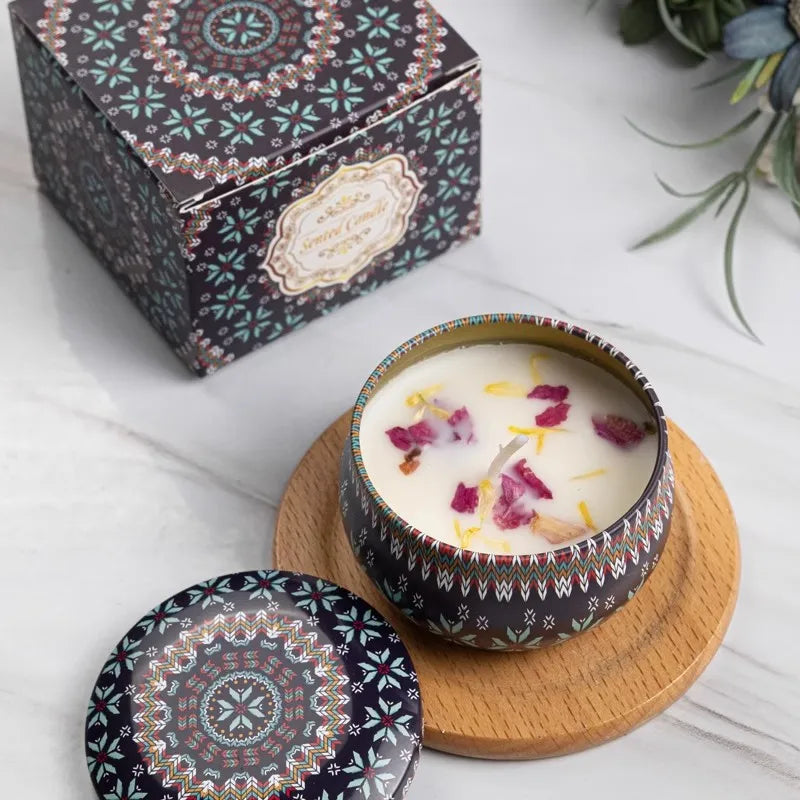 Zelvora ScentedLux™ — Luxury Vintage Aromatherapy Candle Set