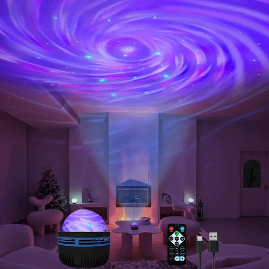 Zelvora Galaxy Projector™ — Starry Night Ambiance Light