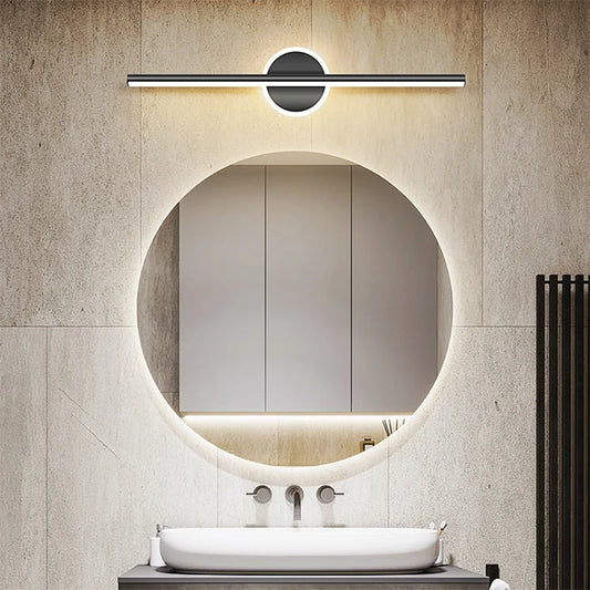 Zelvora LunaGlow™ — Modern LED Bathroom Mirror