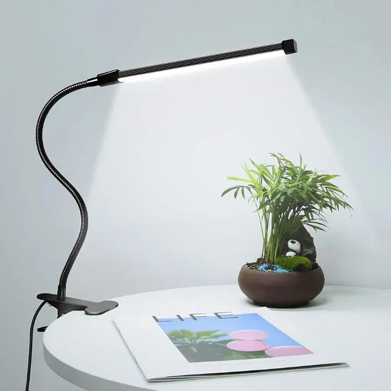 Zelvora LumiClip Pro™ — LED Clip On Luxury Desk Lamp