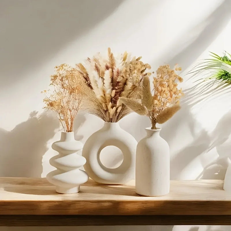 Zelvora AuraVase™ — Luxury Ceramic Vase Set of 3