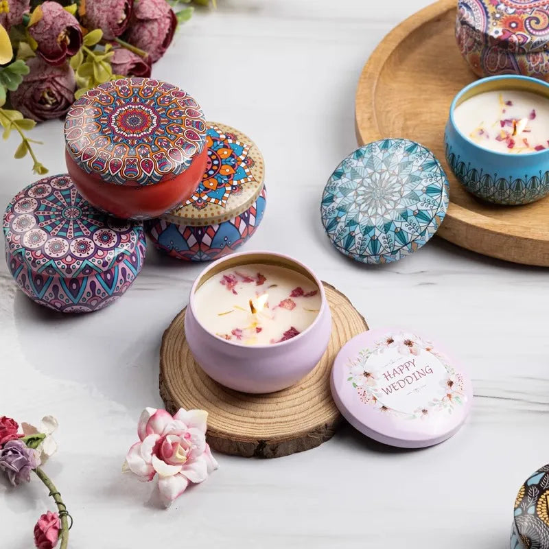 Zelvora ScentedLux™ — Luxury Vintage Aromatherapy Candle Set