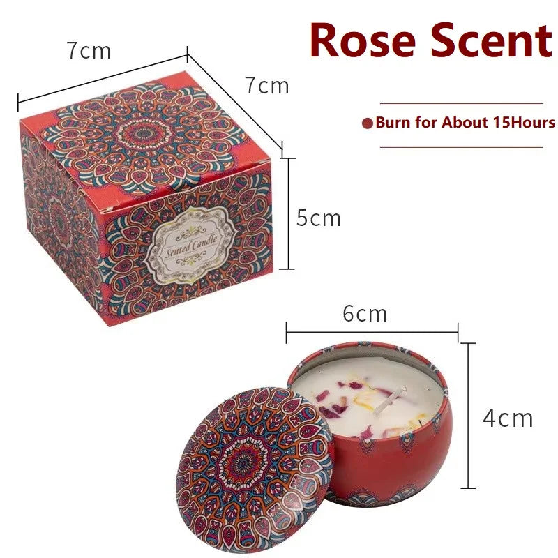 Zelvora ScentedLux™ — Luxury Vintage Aromatherapy Candle Set
