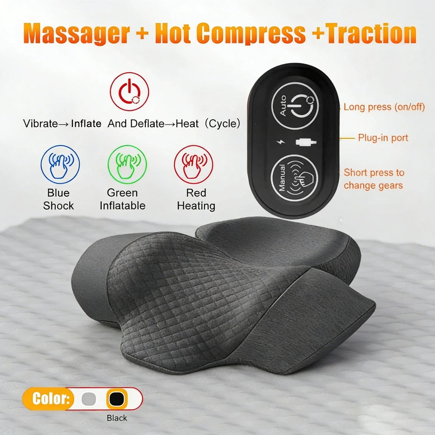 Zelvora RelaxPro™ — Electric Neck & Shoulder Massager
