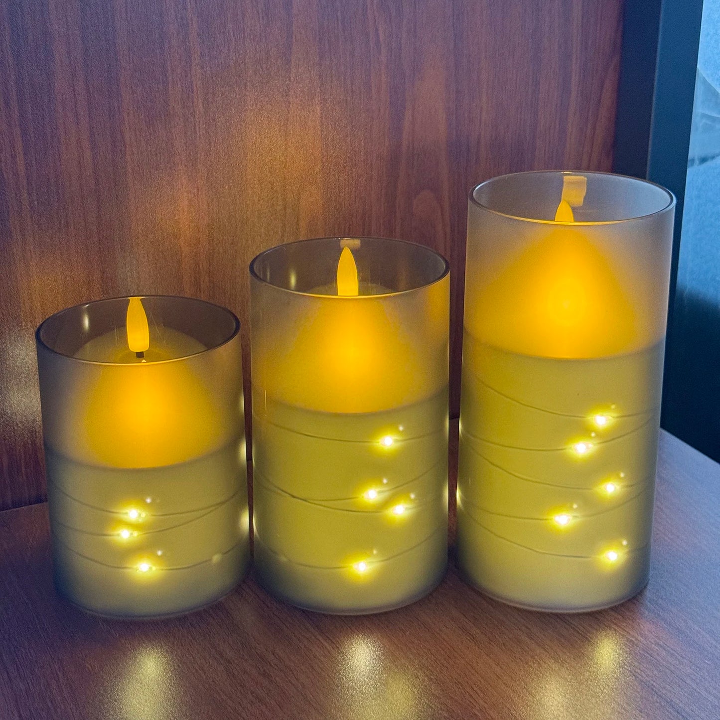 Zelvora Lumière Set™ — Luxury Flameless LED Candle Collection