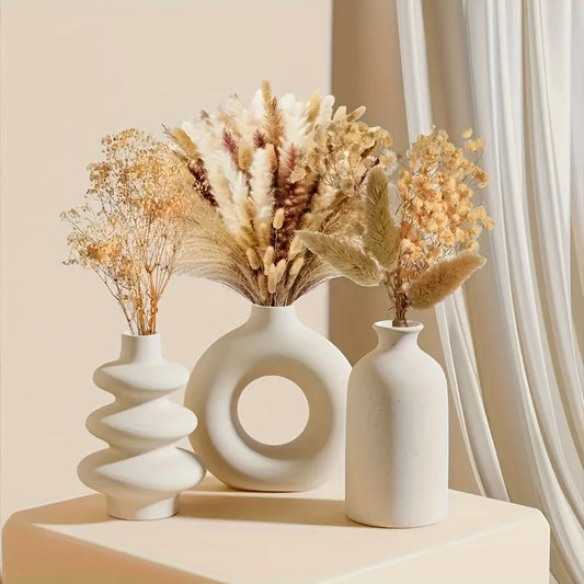 Zelvora AuraVase™ — Luxury Ceramic Vase Set of 3