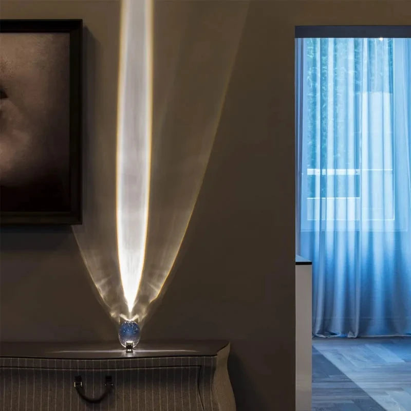 Zelvora CrystalArc™ — Luxury LED Crystal Table Lamp