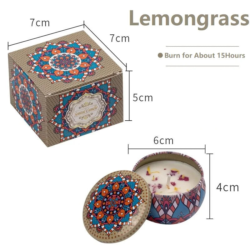 Zelvora ScentedLux™ — Luxury Vintage Aromatherapy Candle Set