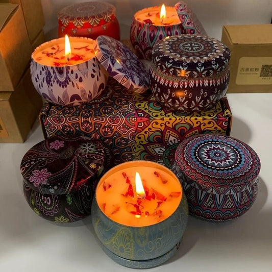 Zelvora ScentedLux™ — Luxury Vintage Aromatherapy Candle Set