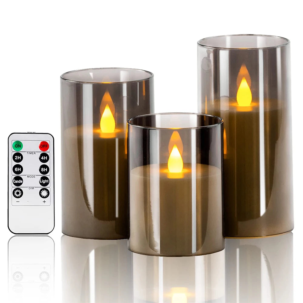 Zelvora Lumière Set™ — Luxury Flameless LED Candle Collection