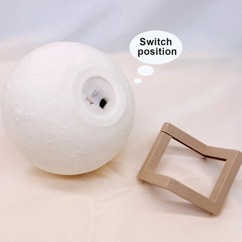 Zelvora LunaOrb™ — 3D LED Moon Lamp Night Light