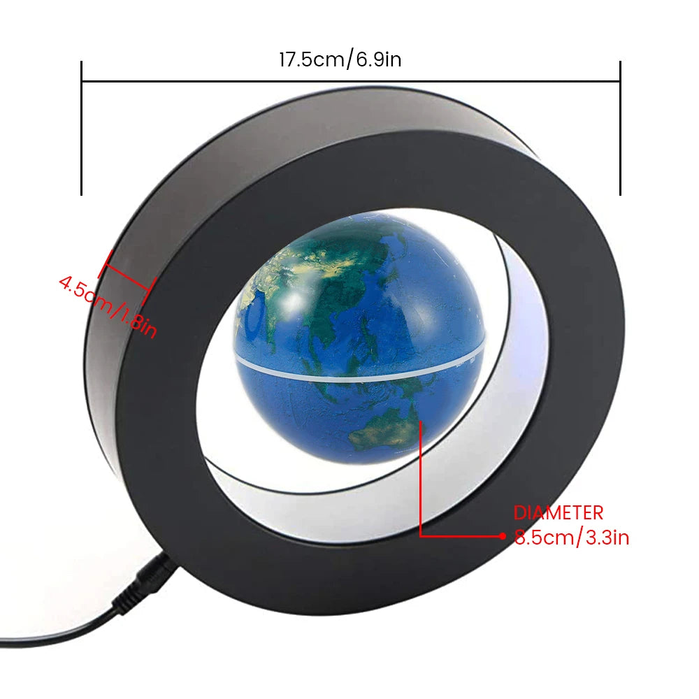 Zelvora LevitaLux™ — Magnetic Levitating Globe Lamp