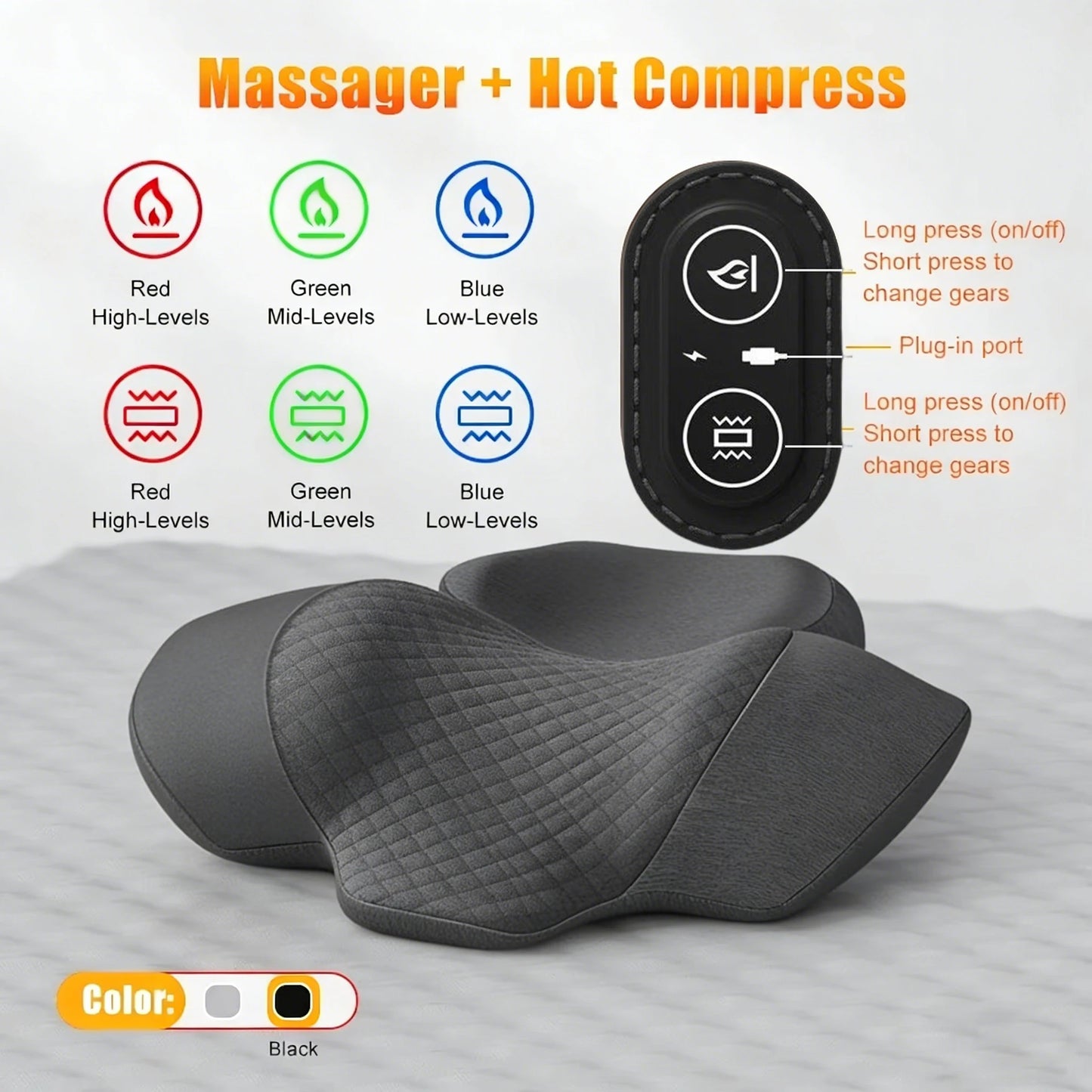 Zelvora RelaxPro™ — Electric Neck & Shoulder Massager