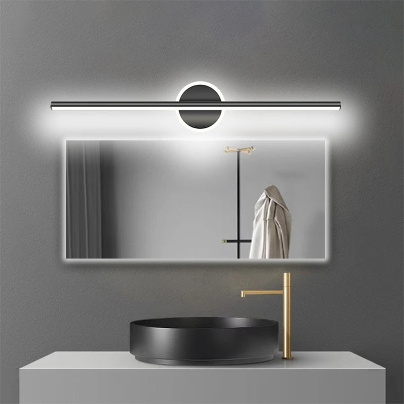 Zelvora LunaGlow™ — Modern LED Bathroom Mirror
