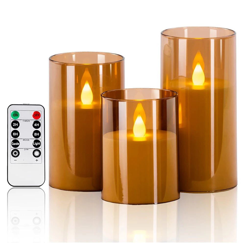 Zelvora Lumière Set™ — Luxury Flameless LED Candle Collection