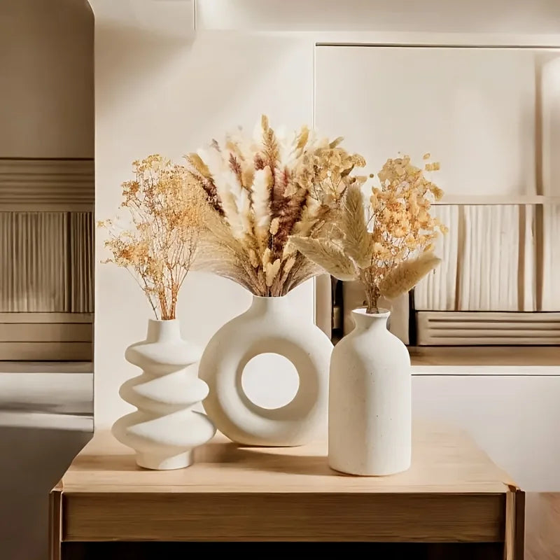 Zelvora AuraVase™ — Luxury Ceramic Vase Set of 3