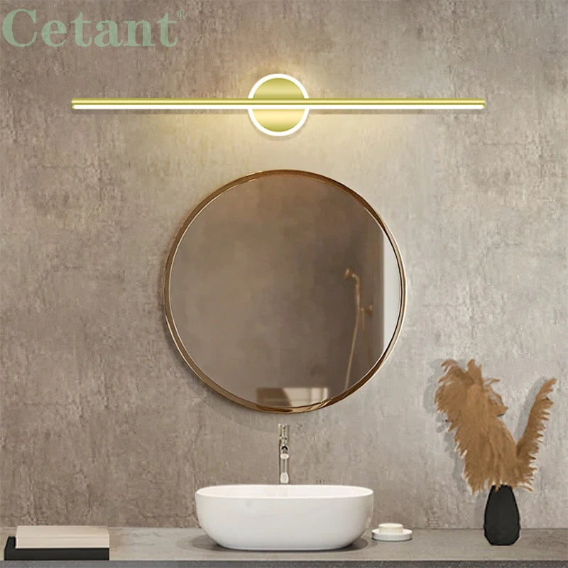 Zelvora LunaGlow™ — Modern LED Bathroom Mirror